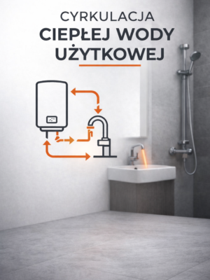 Cyrkulacja ciepłej wody użytkowej (CWU) – dodatek do pakietu instalacyjnego